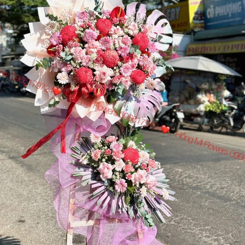 Kệ Hoa Chúc Mừng 26