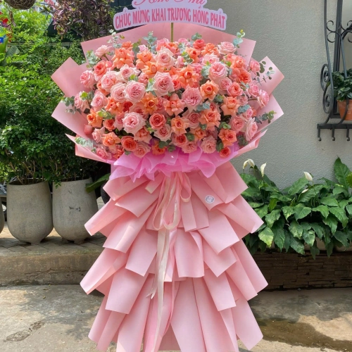 Kệ Hoa Chúc Mừng 36