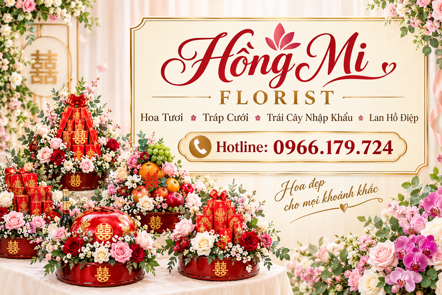 Dịch Vụ Mâm Quả Cưới Hỏi Trị An